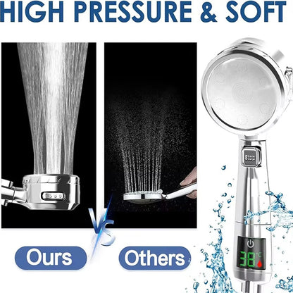 High Pressure Handheld Bathroom Shower