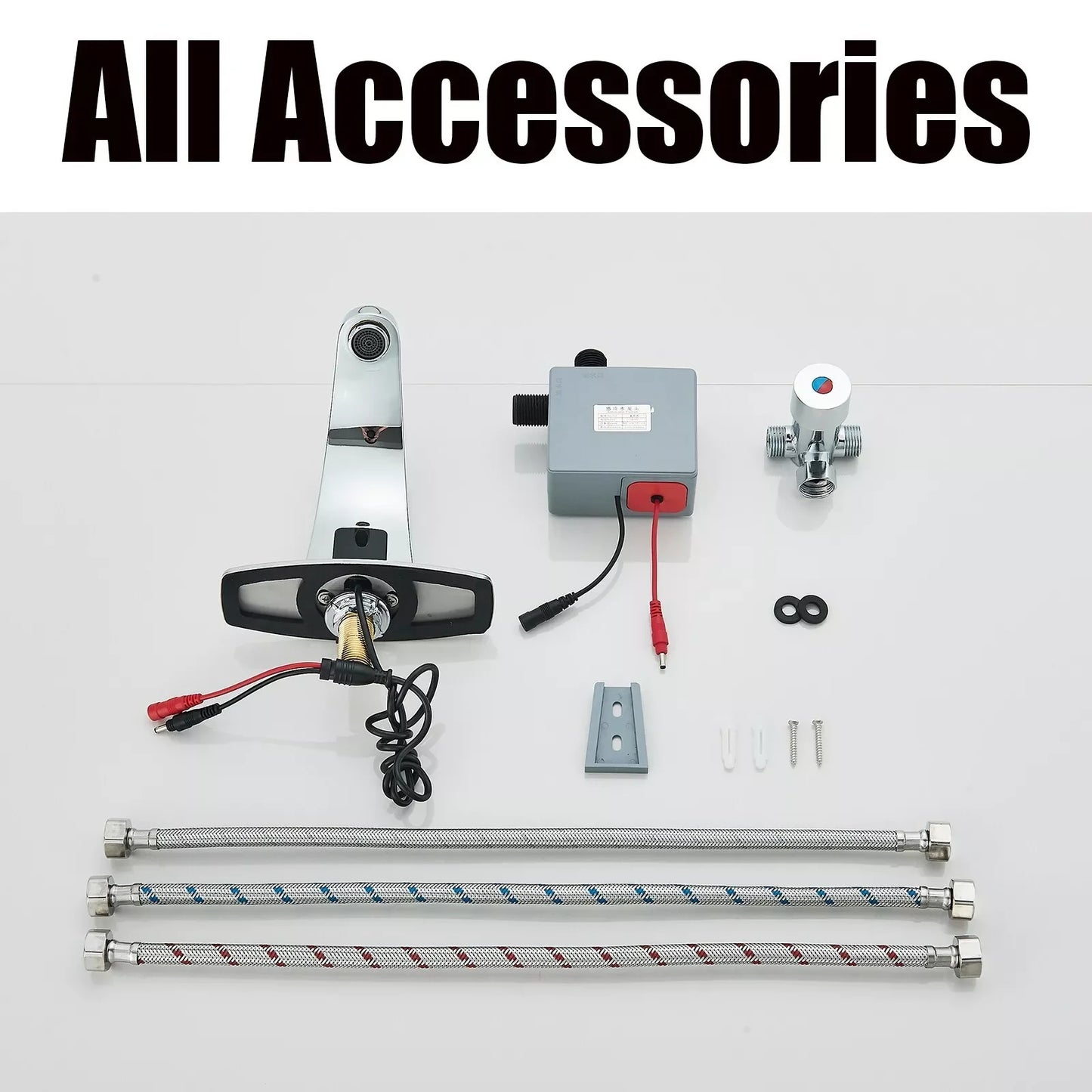 Chrome Sensor Basin Faucet Bathroom  Faucet