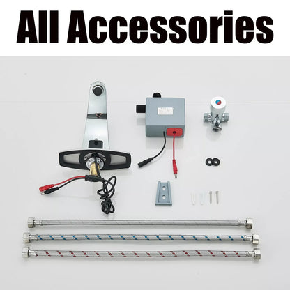 Chrome Sensor Basin Faucet Bathroom  Faucet