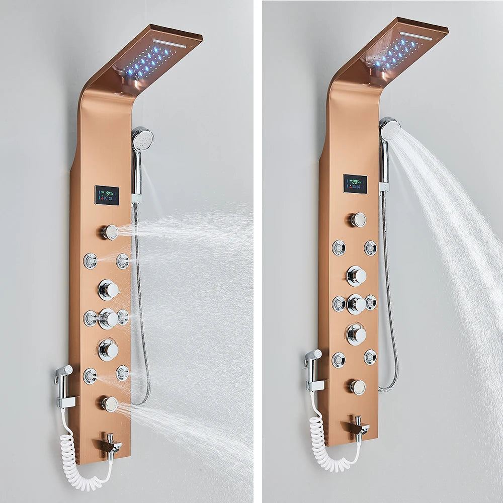 6 Modes Intelligent LCD Shower