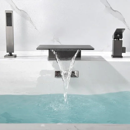 Elegant Waterfall Bathtub Faucet