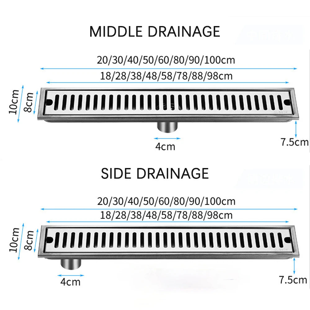 Side Outlet Shower Drain