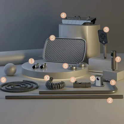 Digital Display Shower