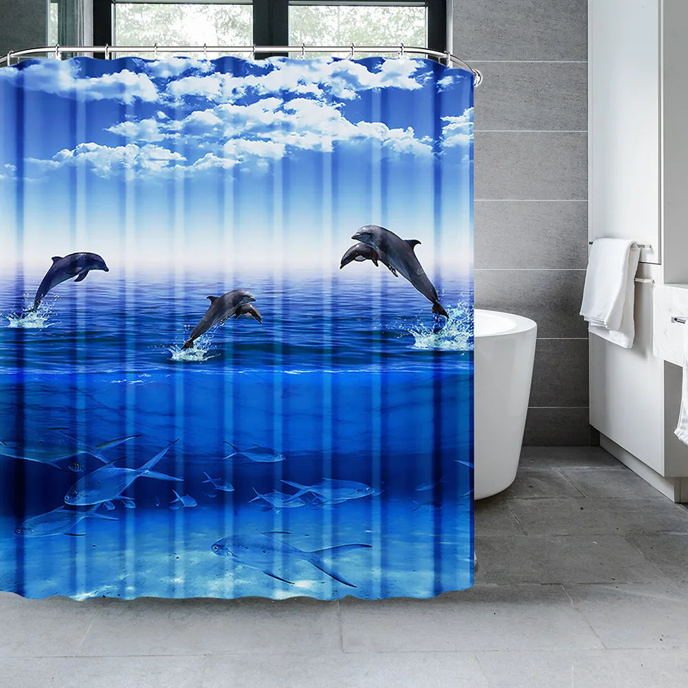 Dolphin Shower Curtain
