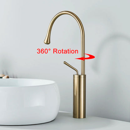 Deck Mounted Modern Basin Faucet