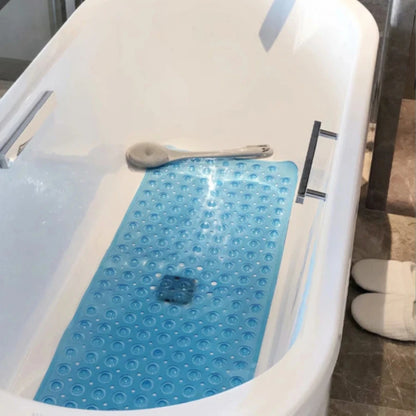 non-slip bathtub mat shower mat  with drain holes and suction cups machine washable household bathroom shower carpet bathroom