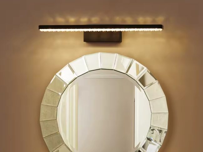 Diamond Style Waterproof Bathroom Light