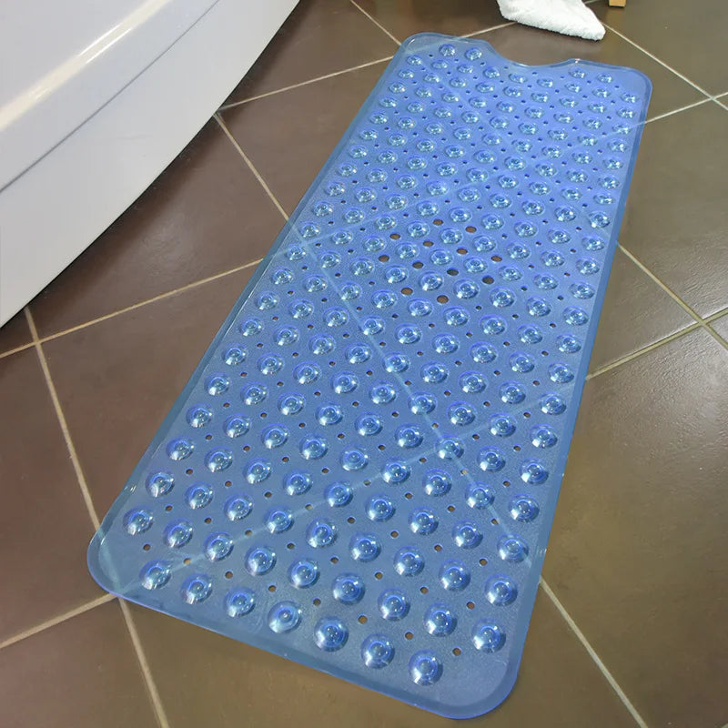 non-slip bathtub mat shower mat  with drain holes and suction cups machine washable household bathroom shower carpet bathroom