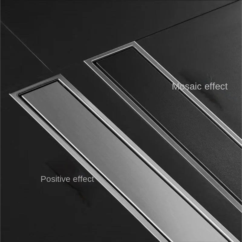 Invisible Tile Floor Drain Brshed