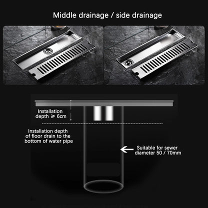 Side Outlet Shower Drain