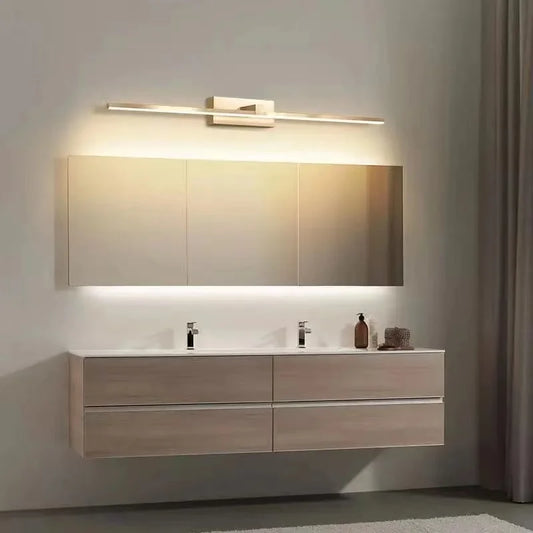 Mirror Headlight led Bathroom Cabinet