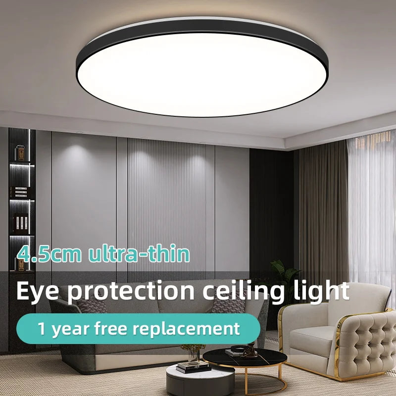 Round Led Ceiling Lights Lustre