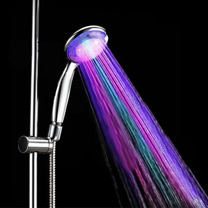 LED 7 Colors Shower Head Automatically Color-Changing
