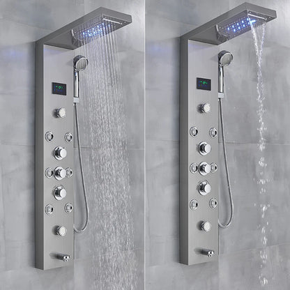 LED Light Bathroom Shower Faucet Set