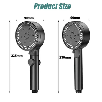 8 Mode Shower Head Water Saving High Pressure