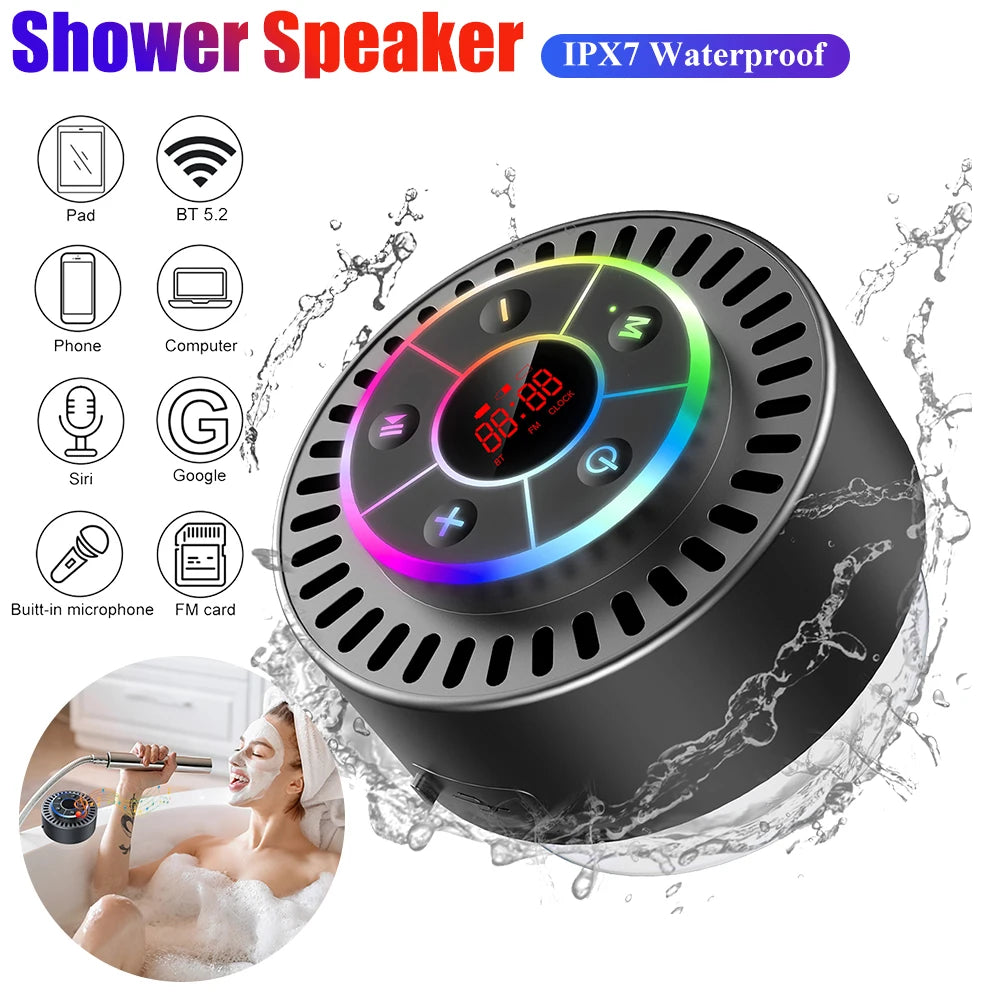 Built-in Mic Portable Waterproof Mini Speaker