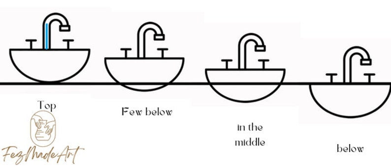 Green sink morocco Gold 14k - Add a Touch of Luxury with a Moroccan Washbasin in Golden green - Handcrafted Washbasin for a Unique Bathroom.