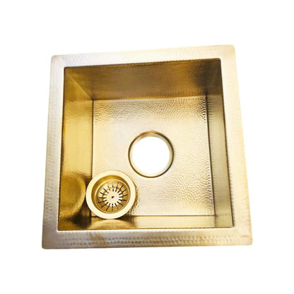 Rose Custom Made Brushed Brass Kitchen Sinks