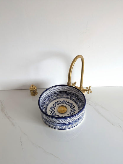 Handmade Wash Basin Holly - High Quality Porcelain Ceramic Sink