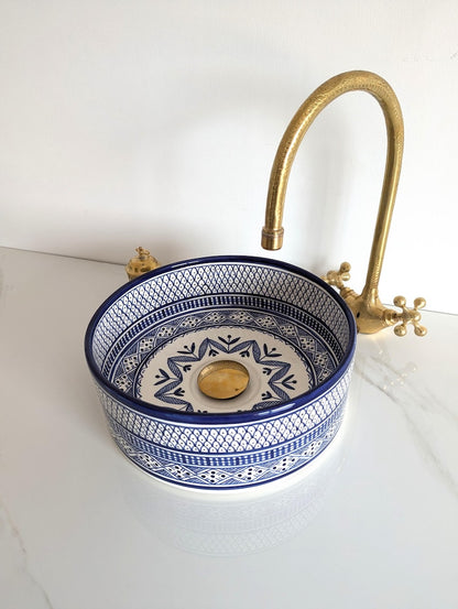 Handmade Wash Basin Holly - High Quality Porcelain Ceramic Sink